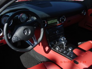 Intérieur Mercedes SLS