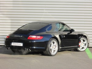 Porsche 911 vue de derrière