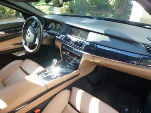 BMW série 7 intérieur